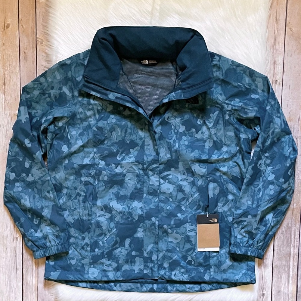 The North Face Women’s Printed Resolve 2 Rain Jacket - Picture 3 of 10